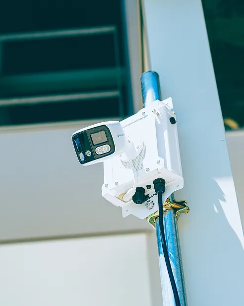 どこでも使える移動式定点カメラのイメージ